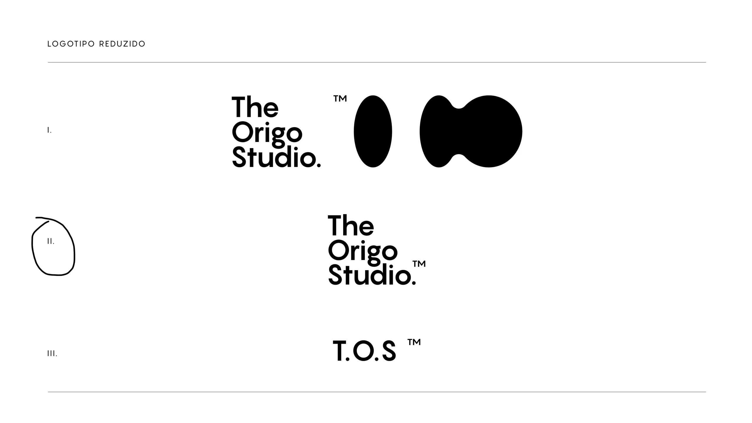 Reduced logo: i, ii and iii