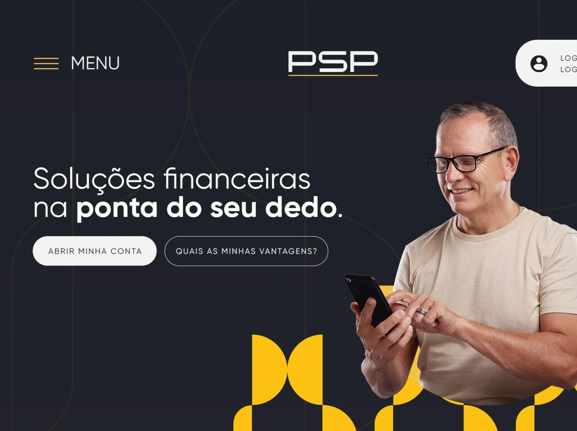 PSP BANK the sections.